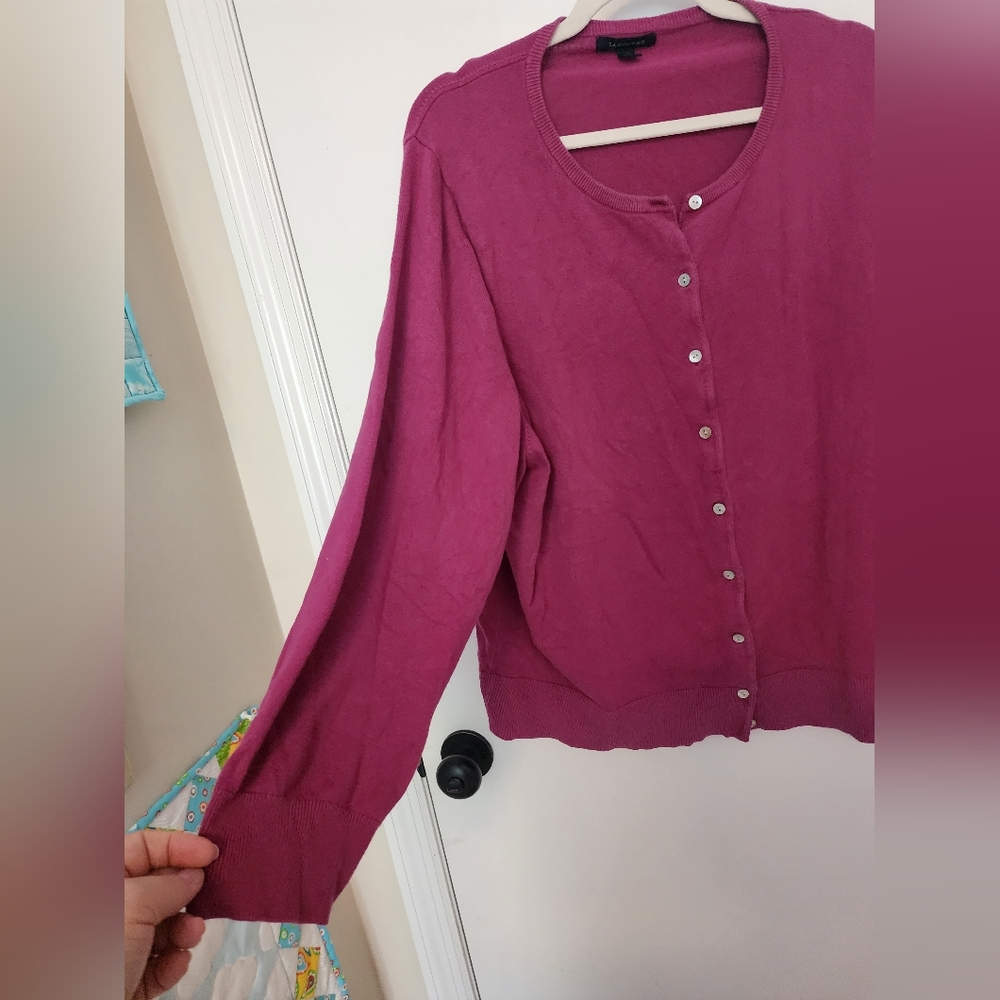 Lands End Cardigan Sweater